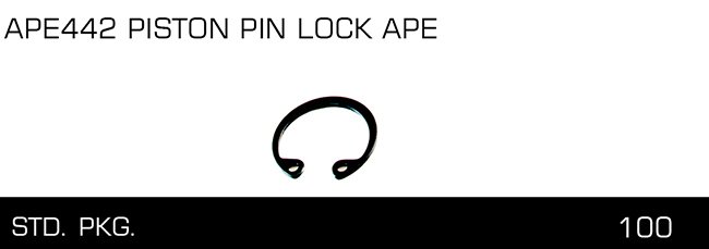 APE442 PISTON PIN LOCK APE